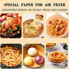 100/200pcs 6.3 Inch Non-Stick Round Air Fryer Disposable Liners – Baking Paper for Air Fryer, Kitchen Accessories