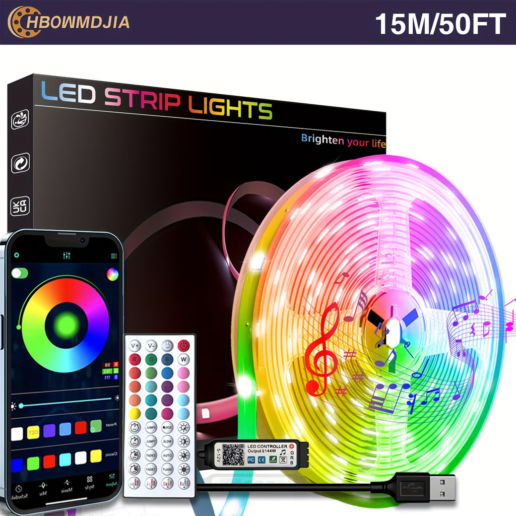 16-100ft Smart LED Strip Lights