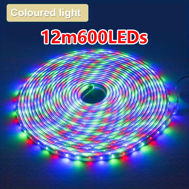 1pc Solar Outdoor LED Strip Lights
