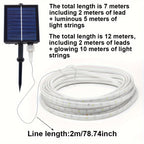 1pc Solar Outdoor LED Strip Lights