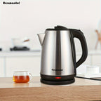 Electric Kettle 1.8L – Hot Water Boiler & Tea Kettle with Auto Shut-Off, Boil-Dry Protection, Stainless Steel Double Wall, BPA-Free, LED Indicator & Instant Heating Base