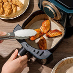 50pcs Non-Stick Air Fryer Liners – Square Paper Liners for Baking, Roasting & Microwave, Easy Cleanup, Healthier Cooking for Home & Commercial Use