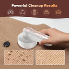 USB Rechargeable Electric Fabric Shaver - Portable Lint Remover for Clothes, Sweaters, Coats, Scarves, Gloves, Furniture, and Curtains, 1200mAh Battery, Ergonomic Design, Lint Remover Fabric Shaver