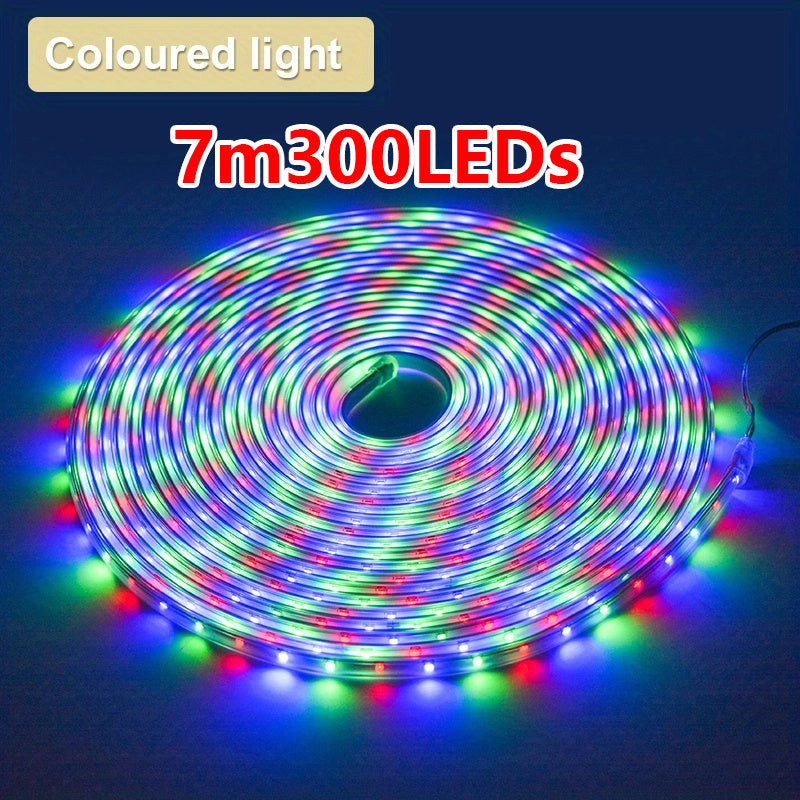 1pc Solar Outdoor LED Strip Lights