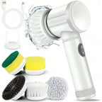 Electric Spin Scrubber | 5-in-1 Power Cleaning Brush