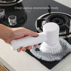 Electric Spin Scrubber | 5-in-1 Power Cleaning Brush
