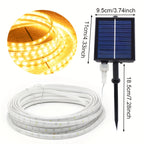1pc Solar Outdoor LED Strip Lights
