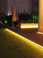 1pc Solar Outdoor LED Strip Lights