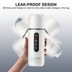 420ML Portable Travel Electric Kettle – Car Water Heater with Magnetic Induction, 304 Stainless Steel, Anti-Dry Burn, 12V/24V, Compact & Easy-to-Use